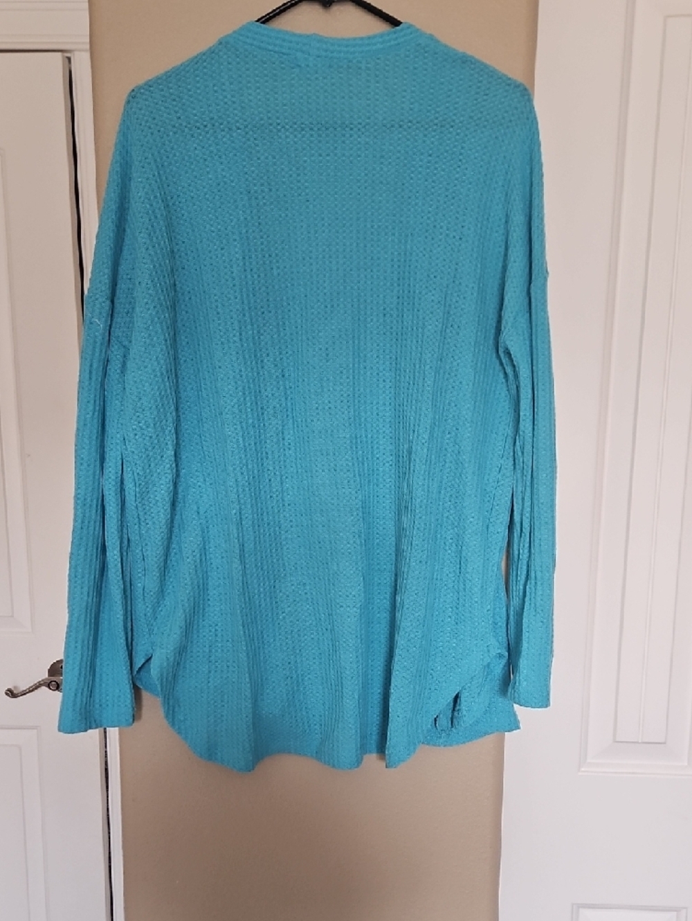 Inherit Turquoise Knit Button Cardigan - Picture 6 of 6